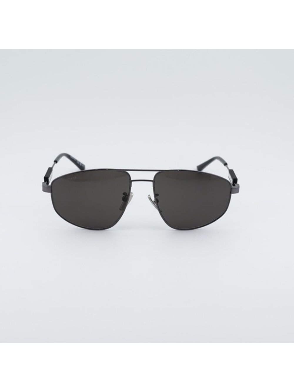 Balenciaga BB0115S 001 Sunglasses Grey Aviator Frame, Grey Lenses - Picture 7 of 11